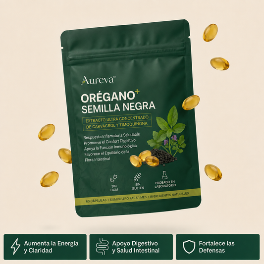 Apoyo Digestivo y Defensas Naturales Aureva™