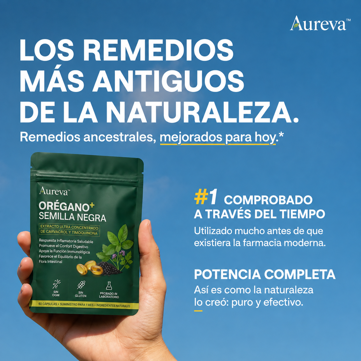 Apoyo Digestivo y Defensas Naturales Aureva™
