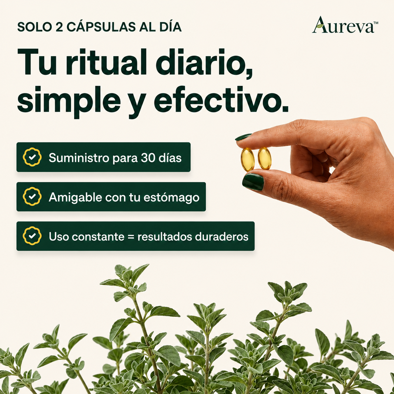 Apoyo Digestivo y Defensas Naturales Aureva™