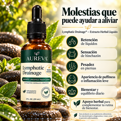 Aureva - Suplemento Drenador Linfático